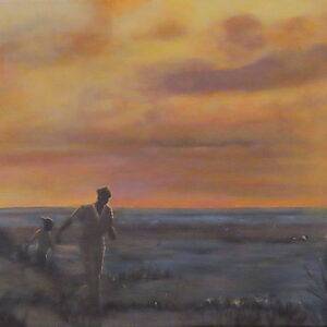 A run in the evening light